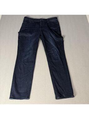 Talbots Flawless Slim Ankle Jeans Womens 12 Dark Wash High Rise Stretch Denim